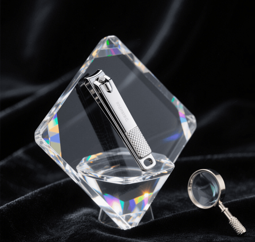 Vibrant Precision Nail Clipper: Compact Control for Clean Nail Trimming