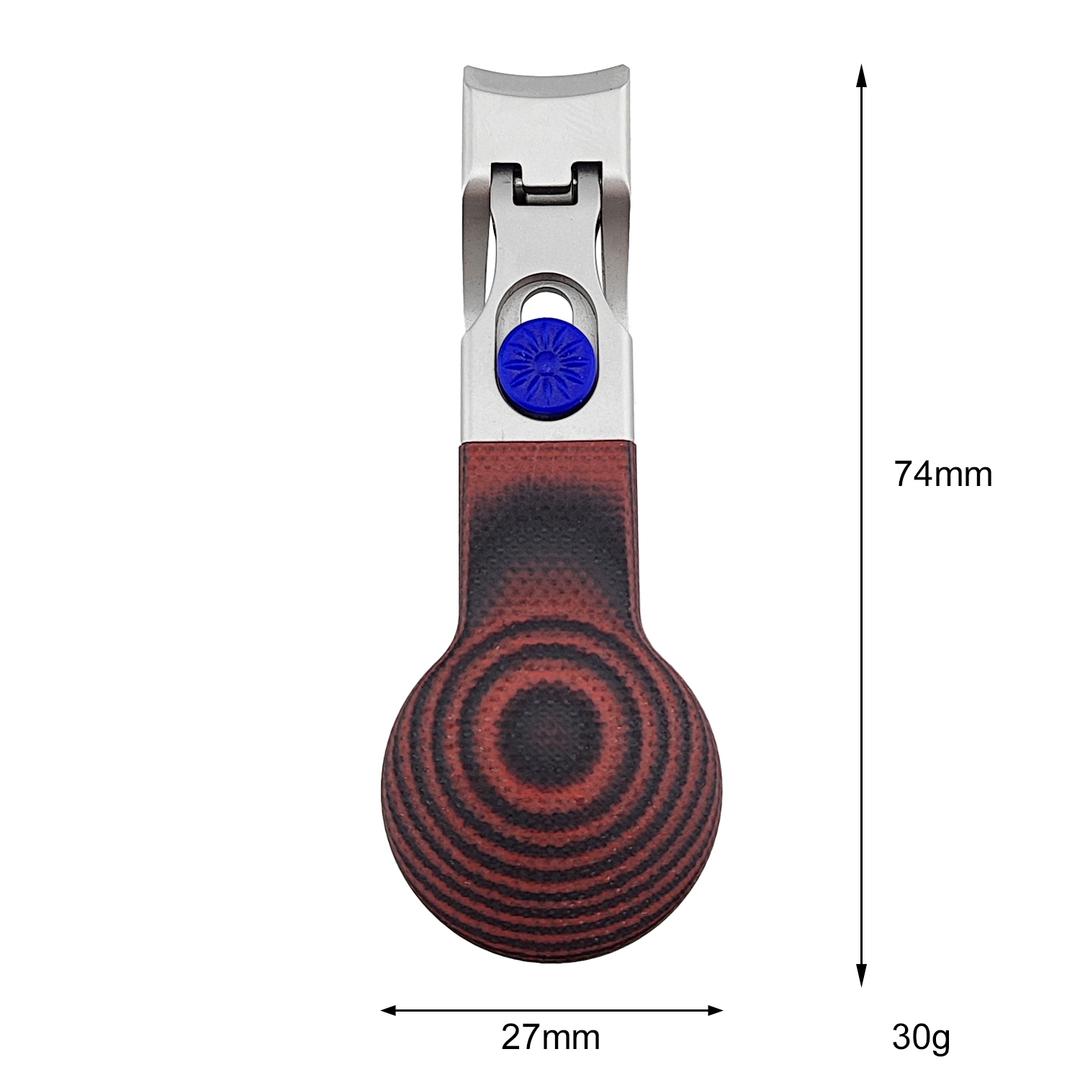 دليل قصافة أظافر من الفولاذ المقاوم للصدأ المصبوب بالمسحوق
