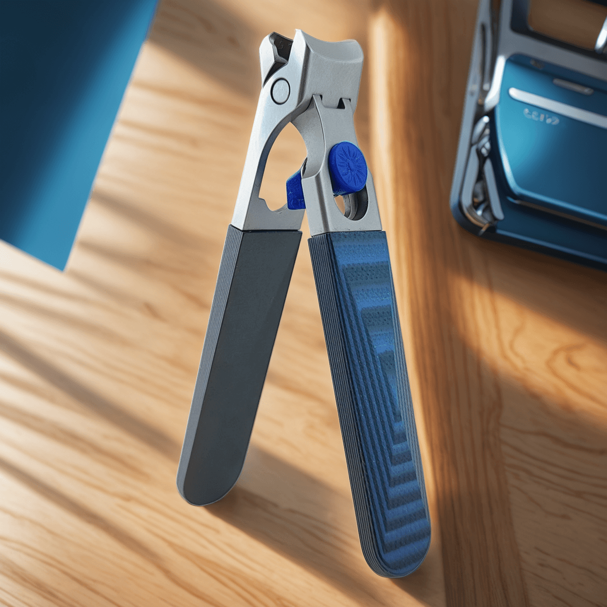 Ergonomic Nail Clipper Guide for Thick Nails and Travel Kits