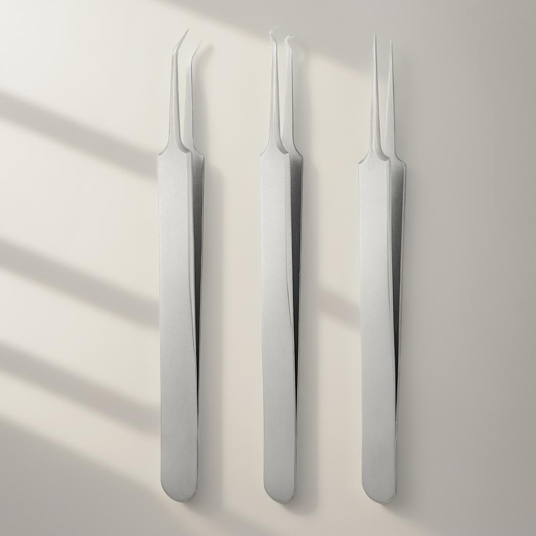 マニキュア、グルーミング、ホテルアメニティプログラム向けの卸売用ピンセット