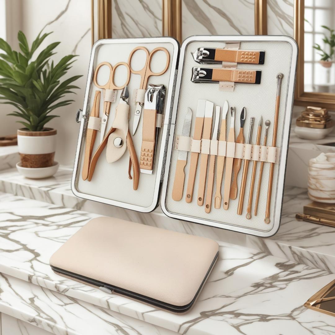 Achat en gros d'outils de manucure : Comment choisir un kit de manucure de 18 pièces pour la vente au détail, les cadeaux et les soins professionnels