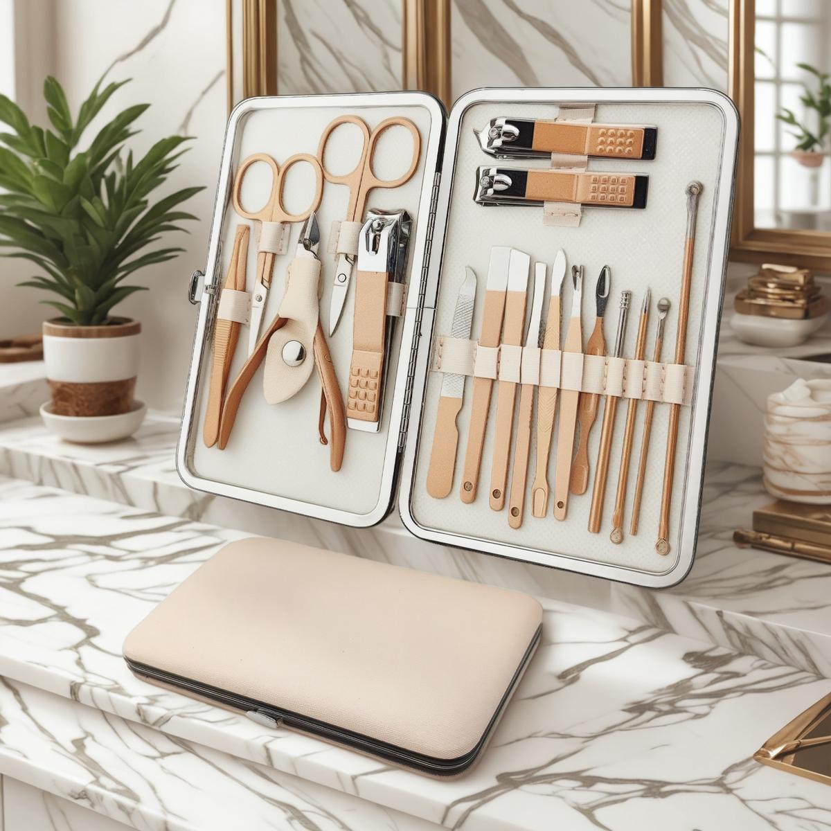 Achat en gros d'outils de manucure : Comment choisir un kit de manucure de 18 pièces pour la vente au détail, les cadeaux et les soins professionnels