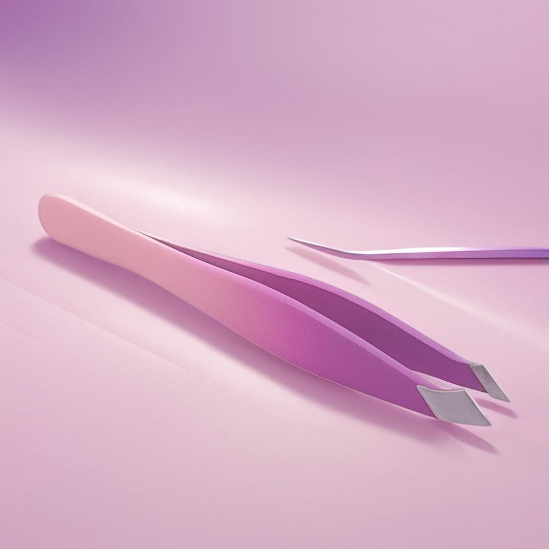 Pinces à épiler personnalisées pour les acheteurs de produits pour les sourcils, les cils et l'épilation