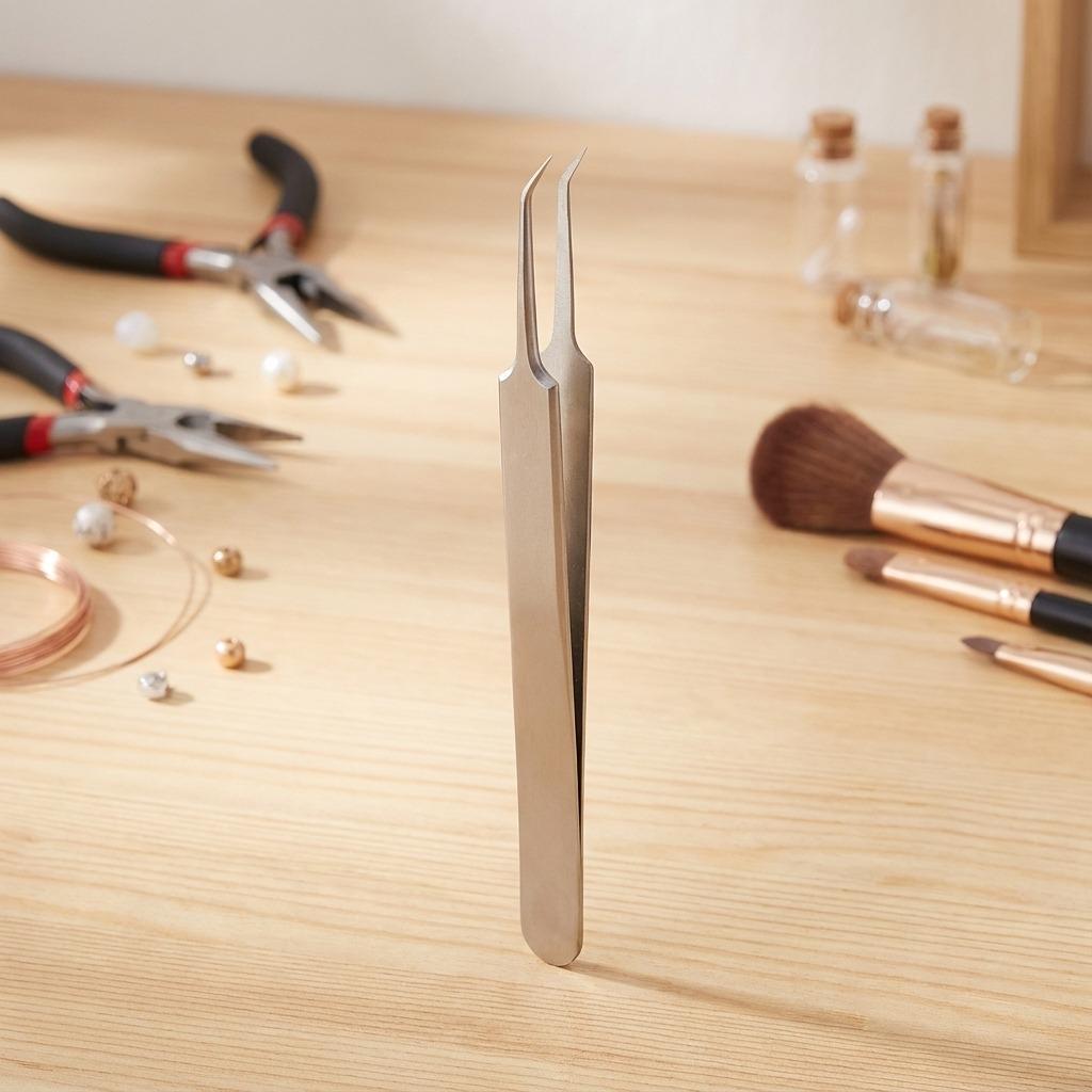 Pinces à épiler personnalisées pour le toilettage de précision et programmes d'outils de beauté en marque blanche