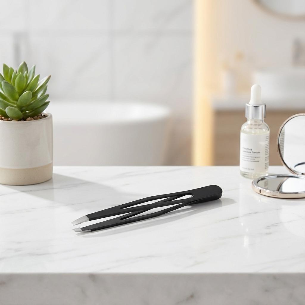 Pinces à épiler personnalisées pour l'approvisionnement en gros d'outils de beauté