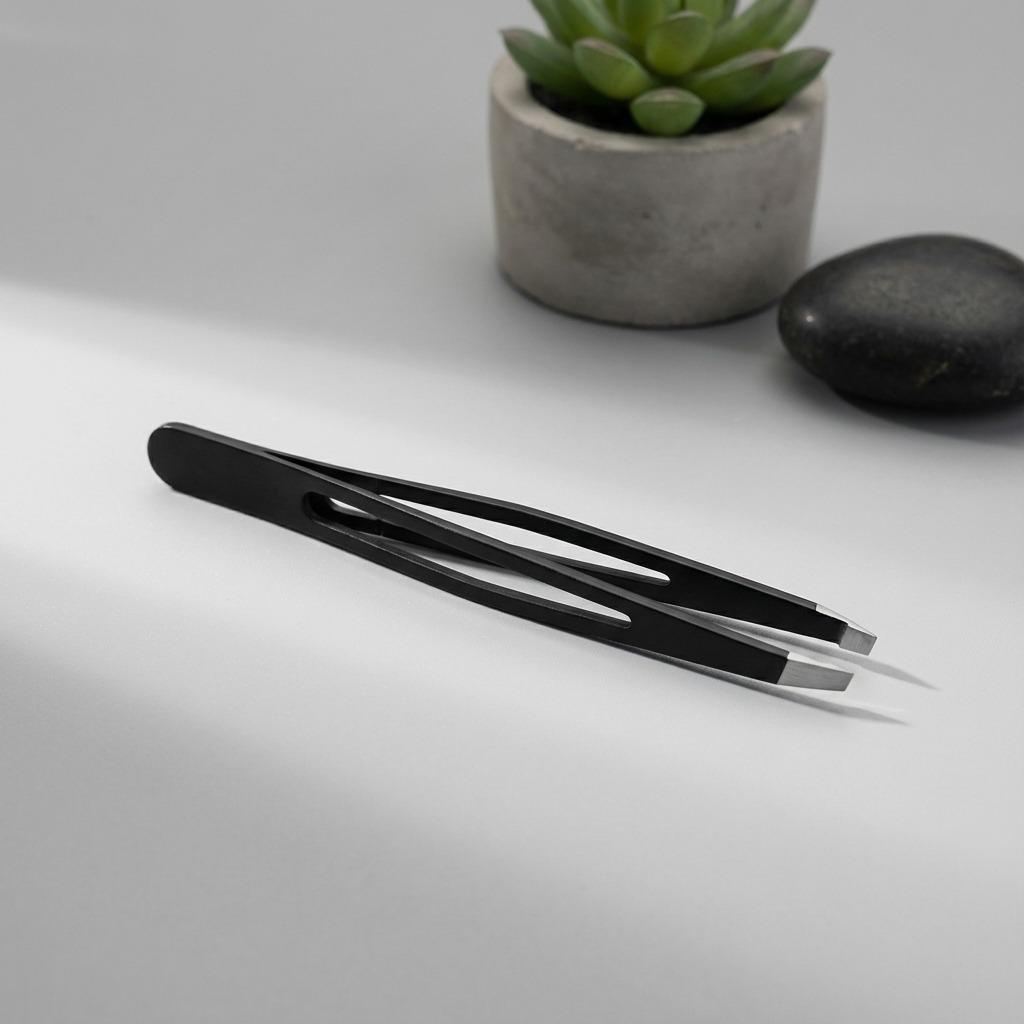 Pinces à épiler personnalisées en forme de X pour les marques de beauté et les acheteurs en gros