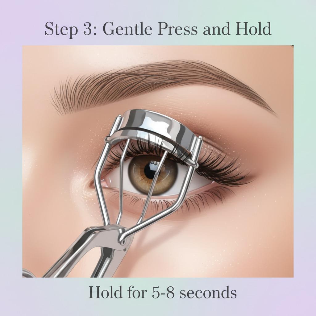 Wie man eine Wimpernzange sicher anwendet, ohne die Lider einzuklemmen