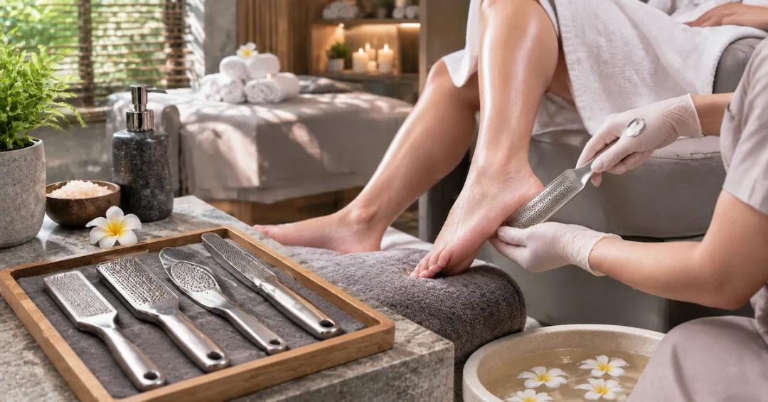 Foot Files for Spa Suppliers: How to Choose the Right Metal Pedicure Tool