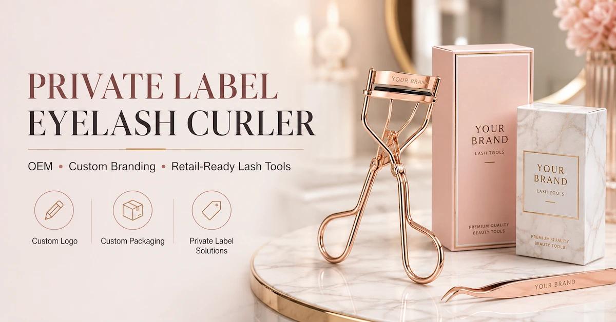 Private Label Eyelash Curler Guide: How Beauty Brands Create Custom Lash Tools