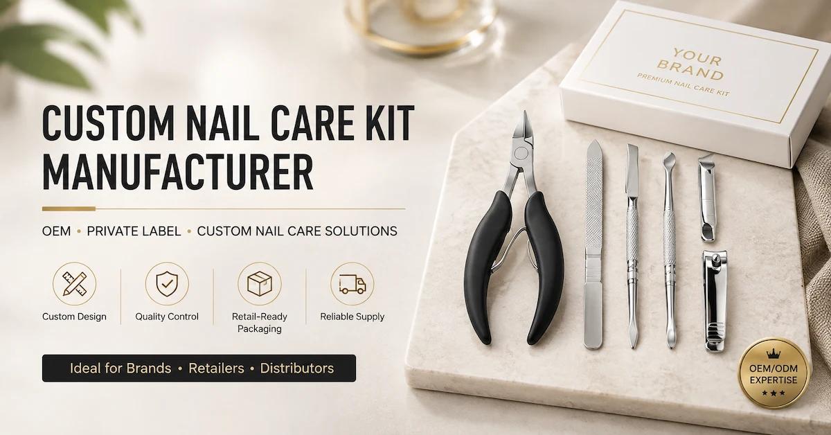 Custom Nail Care Kit Manufacturer: How Brands Create Private Label Beauty Sets