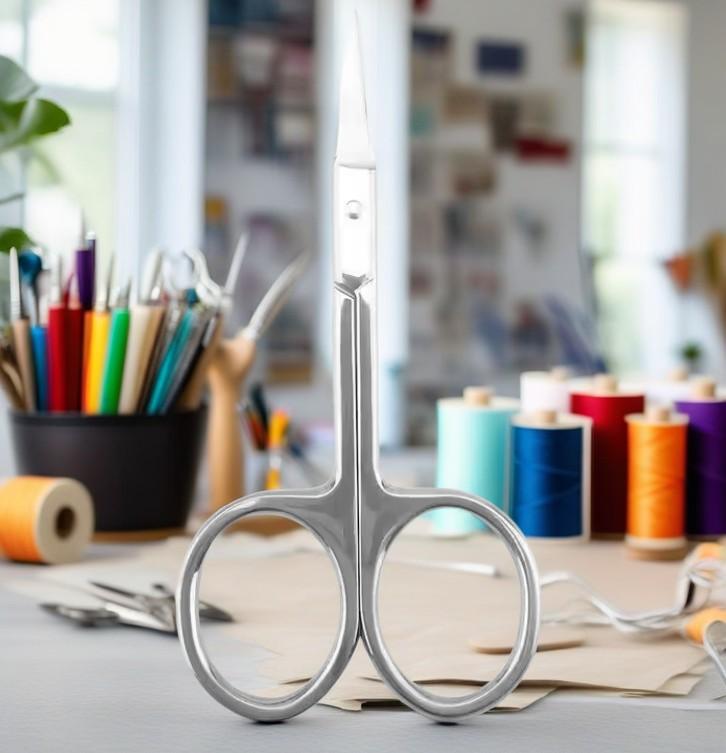 Professional Eyebrow Precision Scissors for Clean Brow Trimming