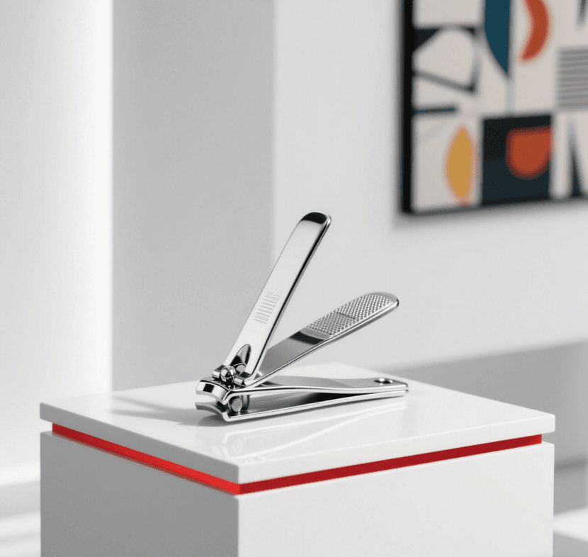 Precision Titanium Nail Clipper for Clean, Controlled Nail Care