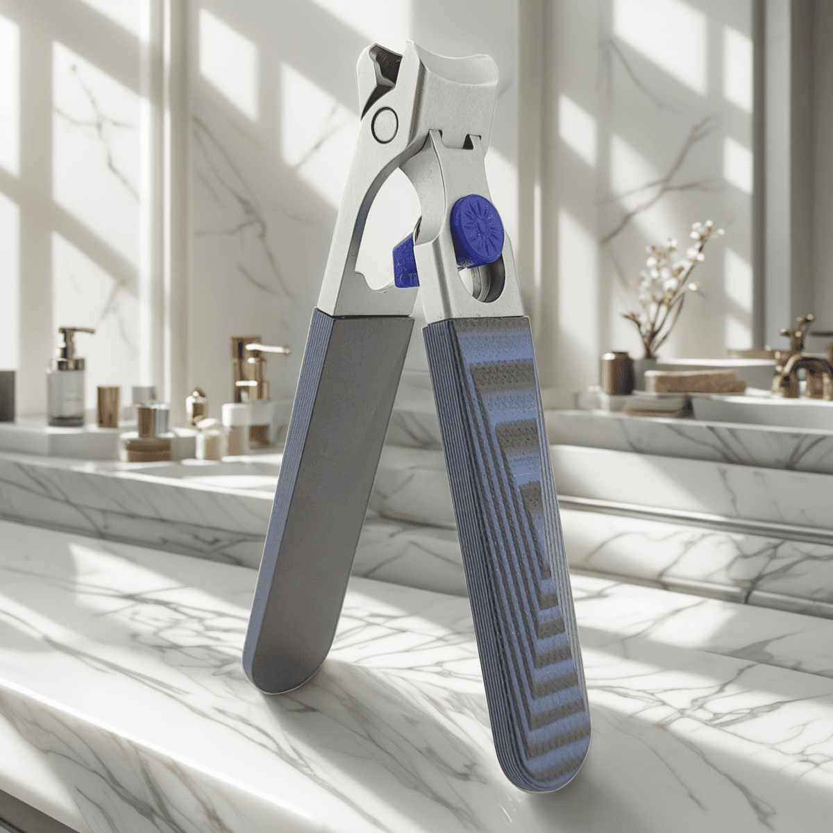 Ergonomic Nail Clipper for Thick Nails and Travel Grooming