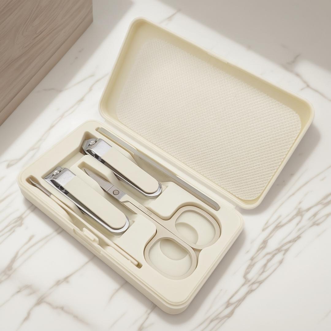 Vendita all'ingrosso di strumenti vegani per manicure, destinati ad acquirenti di saloni etici.