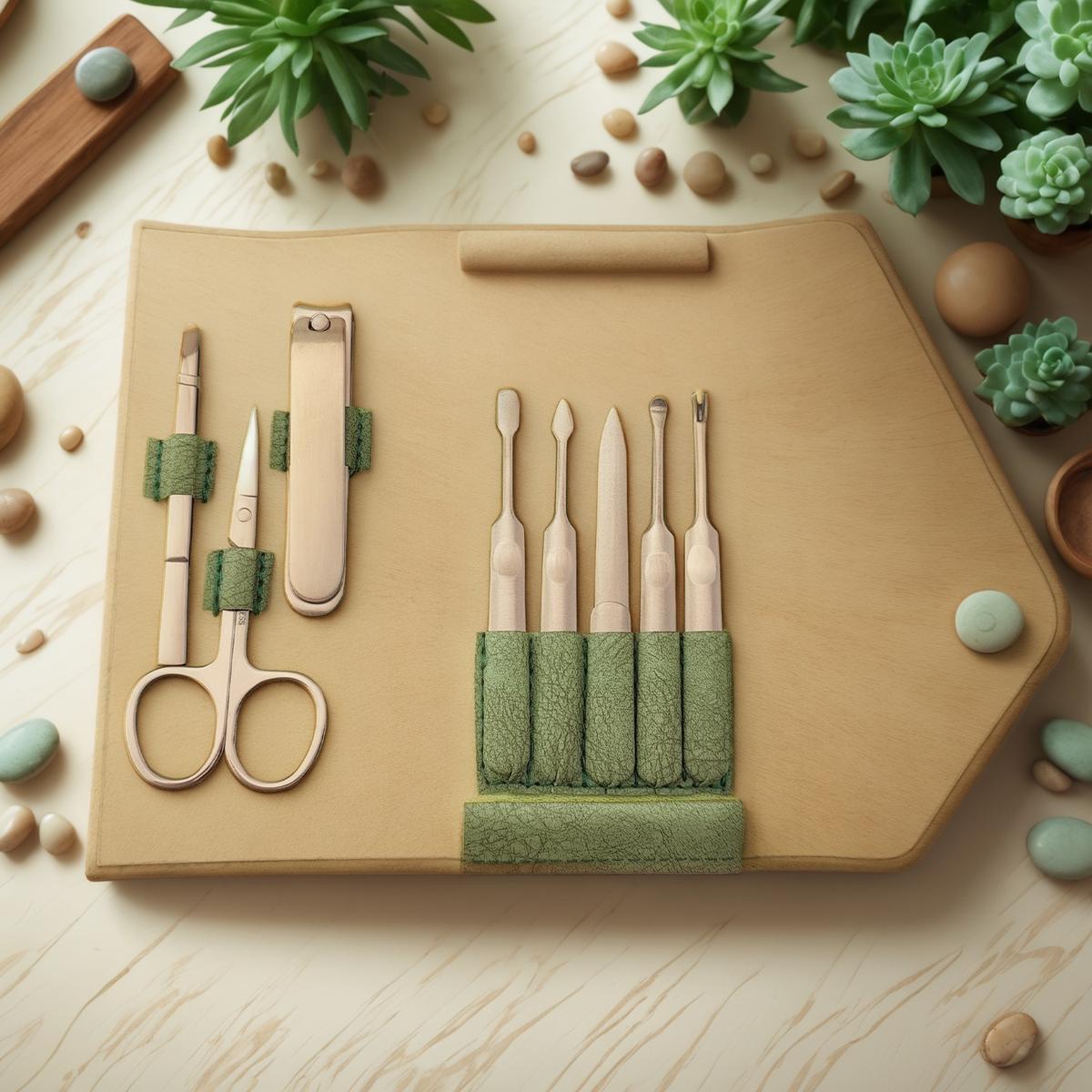 Fabricante de herramientas de belleza personalizadas para kits de aseo al por mayor.