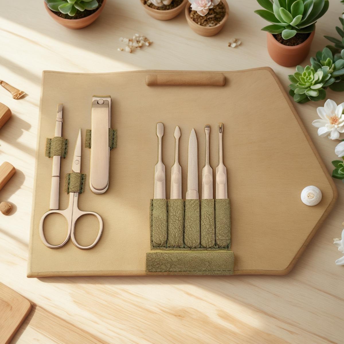 Fabricante de herramientas de belleza personalizadas para kits de manicura y cuidado personal.