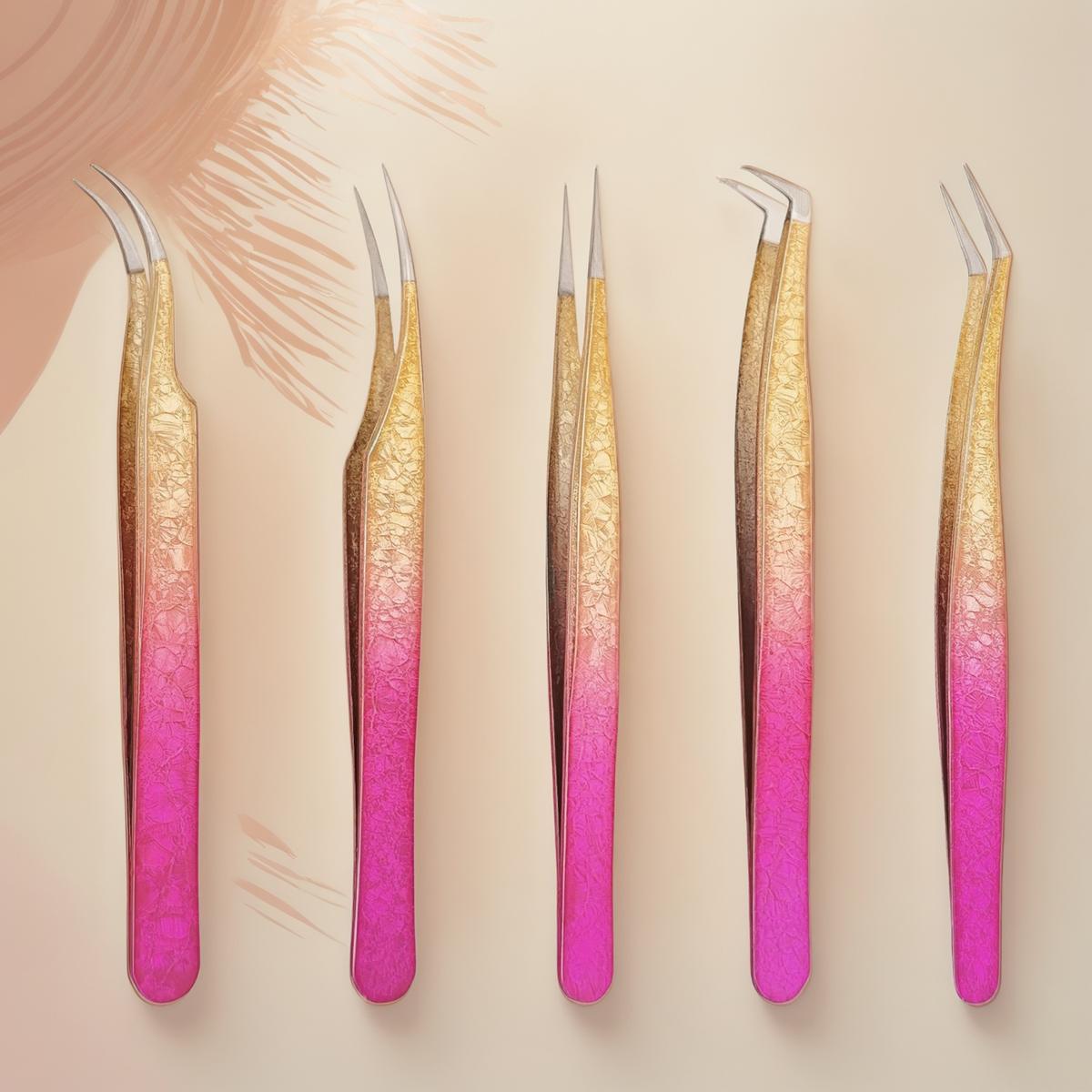 Pinzas para extensiones de pestañas: calidad, comodidad y tendencias de compra