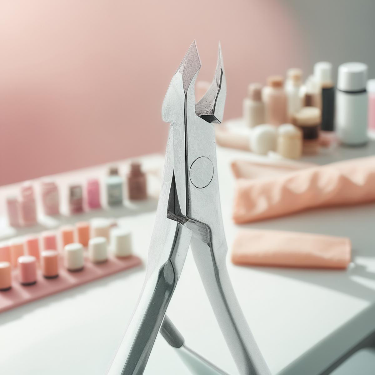 Herramientas profesionales para manicura y pedicura para spas y salones de belleza.