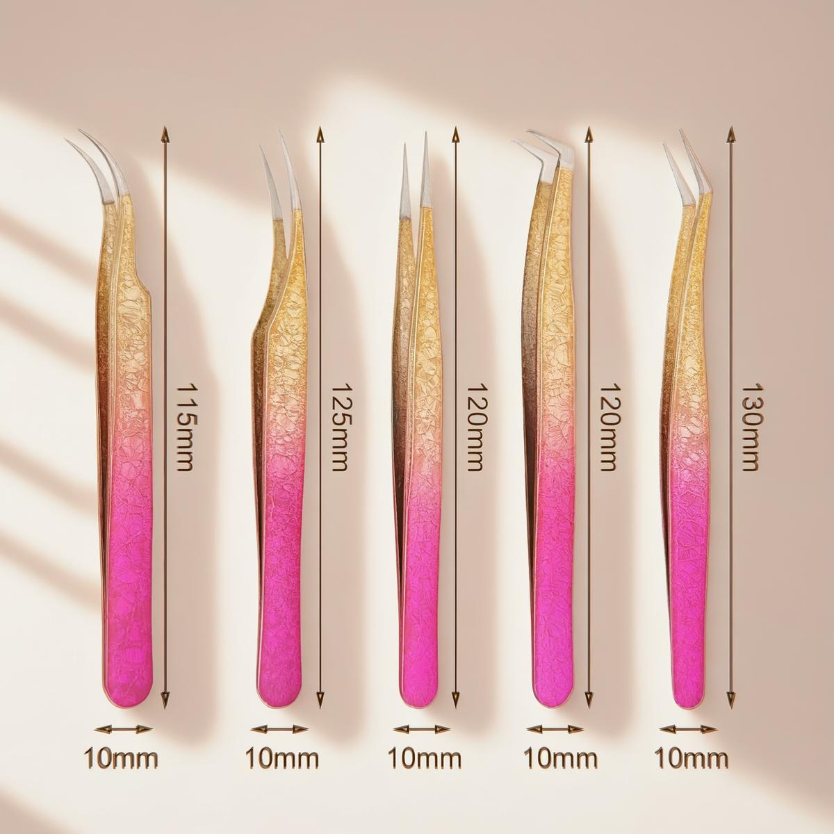 Pinzas personalizadas para empresas de belleza y herramientas de precisión.