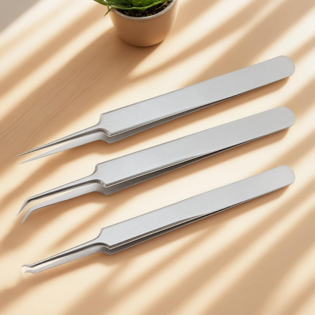Export Quality Tweezers for Precision Skincare Sourcing
