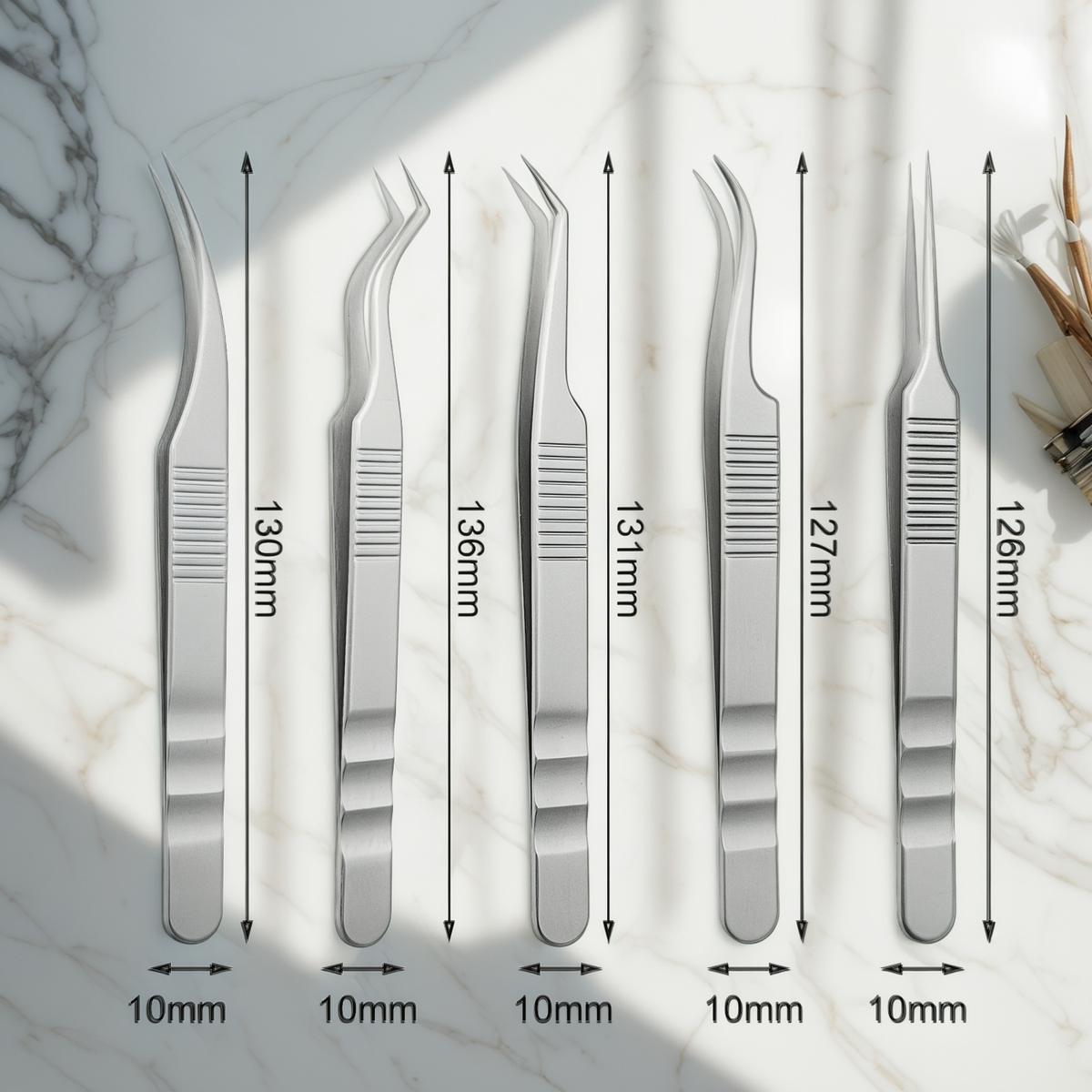 Personnalisation OEM de pinces à épiler pour outils de beauté de précision