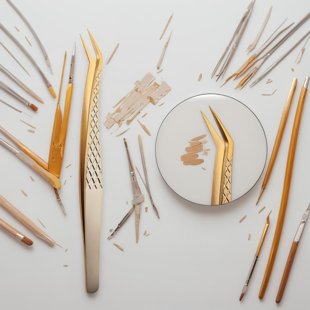 Pinces à épiler personnalisées pour les marques de beauté et usage professionnel