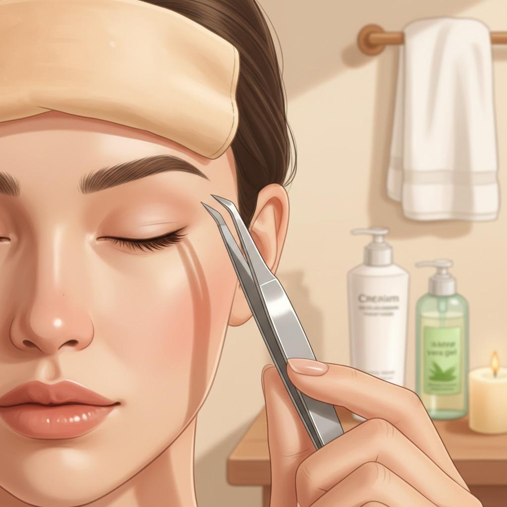 Sensitive Skin Eyebrow Tweezing Guide for Buyers and Daily Use