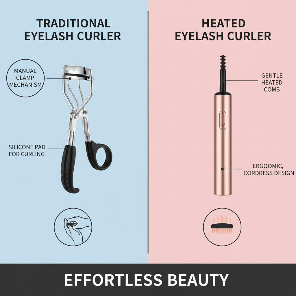 Recourbe-cils chauffants ou traditionnels : comment choisir le bon outil