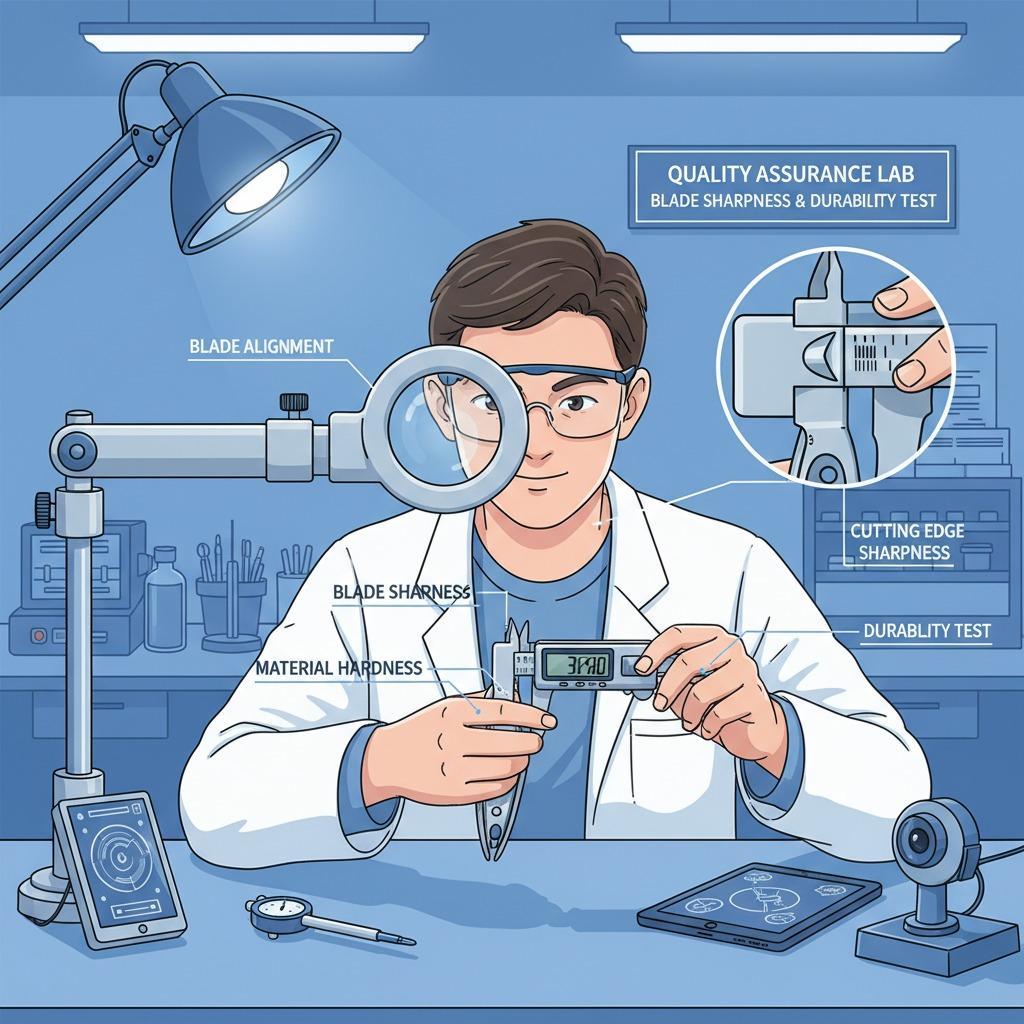 ضمان جودة مقصات الأظافر لأدوات العناية الشخصية الموثوقة