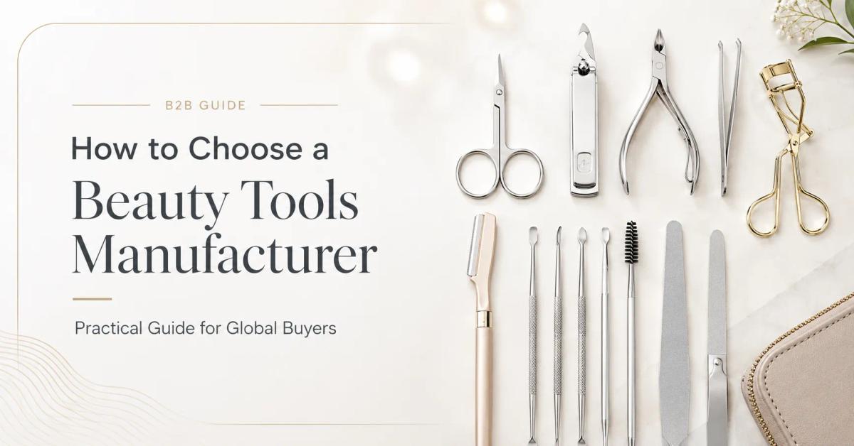 How to Choose a Beauty Tools Manufacturer: A Practical Guide for Global Buyers