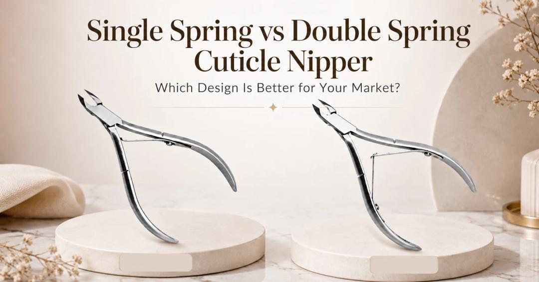 Single Spring vs Double Spring Cuticle Nipper: Which Design Is Better for Your Market?