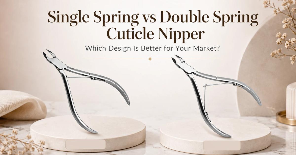 Single Spring vs Double Spring Cuticle Nipper: Which Design Is Better for Your Market?