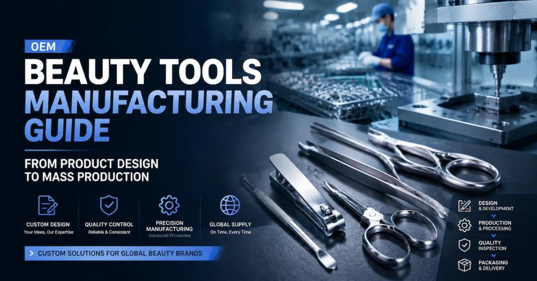 OEM Beauty Tools Manufacturing Guide: From Product Design to Mass Production
