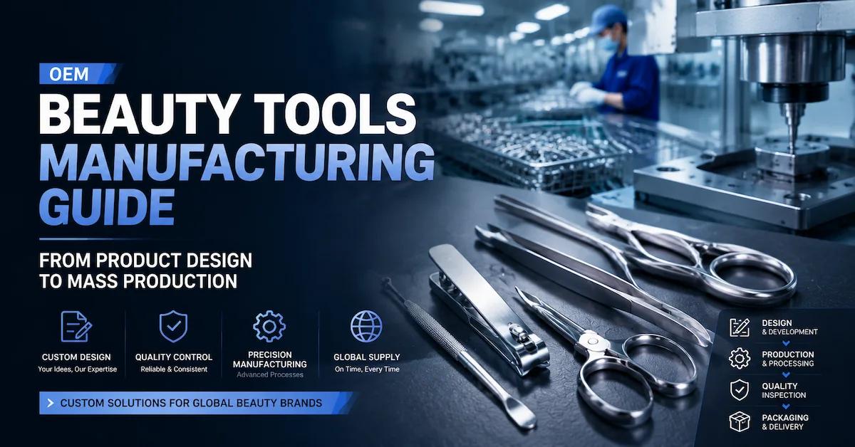 OEM Beauty Tools Manufacturing Guide: From Product Design to Mass Production