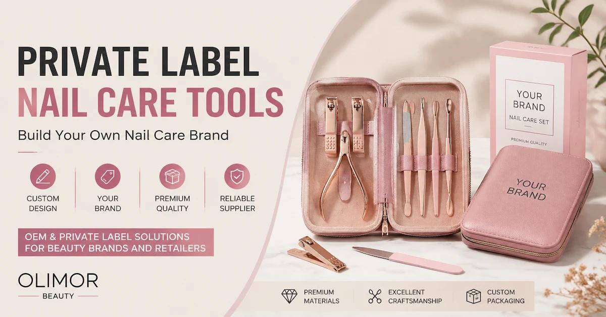Private Label Nail Care Tools: How Brands Build Custom Manicure Product Lines